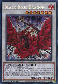 Black Rose Dragon (Secret Rare) #RA04-EN057