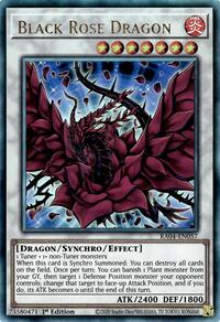 Black Rose Dragon (PUR) #RA04-EN057
