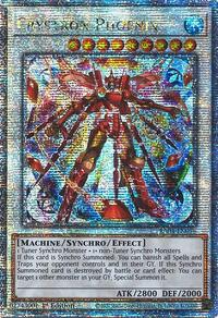 Crystron Phoenix (Quarter Century Secret Rare) #RA04-EN058