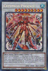 Crystron Phoenix (Secret Rare) #RA04-EN058