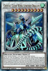 Crystal Clear Wing Synchro Dragon (PUR) #RA04-EN059
