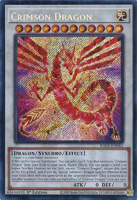 Crimson Dragon (Secret Rare) #RA04-EN061