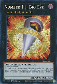 Number 11: Big Eye (Secret Rare) #RA04-EN062