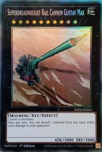 Superdreadnought Rail Cannon Gustav Max (PCR) #RA04-EN063