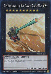 Superdreadnought Rail Cannon Gustav Max #RA04-EN063