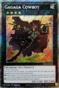 Gagaga Cowboy (Platinum Secret Rare) #RA04-EN064