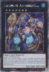 Mermail Abyssgaios (Platinum Secret Rare) #RA04-EN065