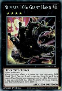 Number 106: Giant Hand (PCR) #RA04-EN066