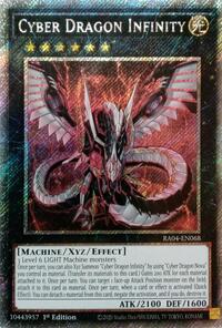 Cyber Dragon Infinity (Platinum Secret Rare) #RA04-EN068