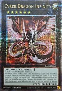 Cyber Dragon Infinity (Quarter Century Secret Rare) #RA04-EN068