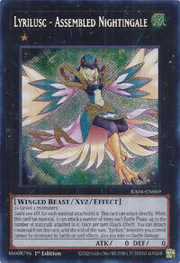 Lyrilusc - Assembled Nightingale (Secret Rare) #RA04-EN069