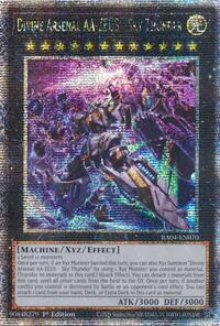 Divine Arsenal AA-ZEUS - Sky Thunder (New Art) (Quarter Century Secret Rare) #RA04-EN070