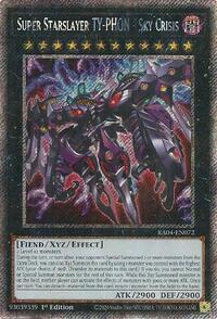 Super Starslayer TY-PHON - Sky Crisis (Platinum Secret Rare) #RA04-EN072