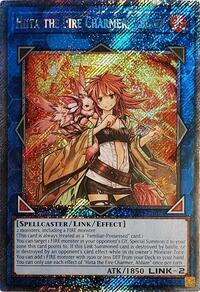 Hiita the Fire Charmer, Ablaze (Platinum Secret Rare) #RA04-EN074