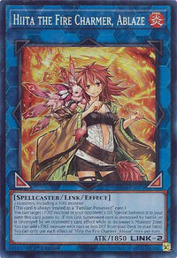 Hiita the Fire Charmer, Ablaze #RA04-EN074