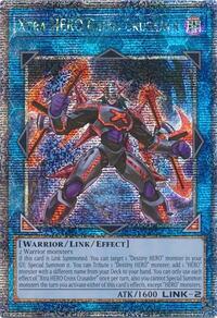 Xtra HERO Cross Crusader (Quarter Century Secret Rare) #RA04-EN076