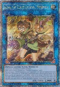 Aussa the Earth Charmer, Immovable (Quarter Century Secret Rare) #RA04-EN078