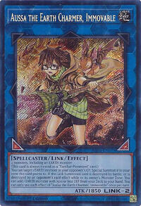 Aussa the Earth Charmer, Immovable (Secret Rare) #RA04-EN078