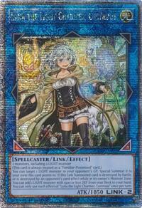 Lyna the Light Charmer, Lustrous (Quarter Century Secret Rare) #RA04-EN081