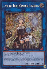 Lyna the Light Charmer, Lustrous (Secret Rare) #RA04-EN081