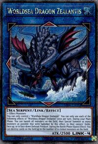 Worldsea Dragon Zealantis (Quarter Century Secret Rare) #RA04-EN082