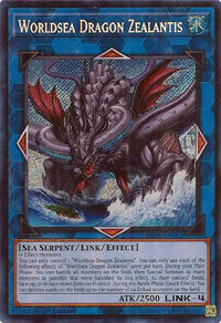 Worldsea Dragon Zealantis (Secret Rare) #RA04-EN082