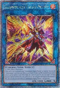 Salamangreat Raging Phoenix (Quarter Century Secret Rare) #RA04-EN083