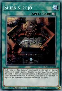 Shien's Dojo (PCR) #RA04-EN088