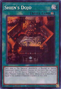 Shien's Dojo (Secret Rare) #RA04-EN088