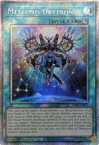 Meteonis Drytron (Platinum Secret Rare) #RA04-EN096
