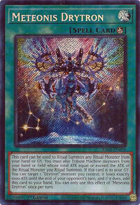 Meteonis Drytron (Secret Rare) #RA04-EN096