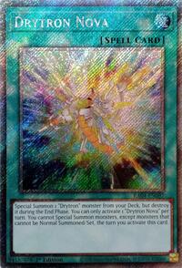 Drytron Nova (Platinum Secret Rare) #RA04-EN097