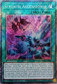 Seventh Ascension (Platinum Secret Rare) #RA04-EN098