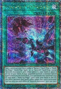 Seventh Ascension (Quarter Century Secret Rare) #RA04-EN098