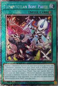 Mementotlan Bone Party (Platinum Secret Rare) #RA04-EN099