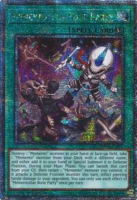 Mementotlan Bone Party (Quarter Century Secret Rare) #RA04-EN099