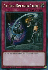 Different Dimension Ground (Secret Rare) #RA04-EN101