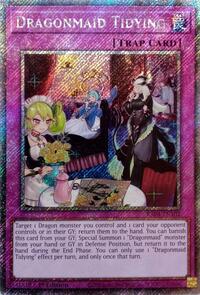 Dragonmaid Tidying (Platinum Secret Rare) #RA04-EN102