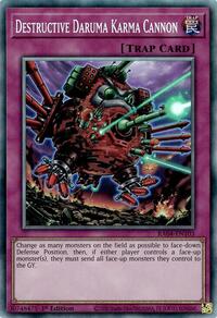 Destructive Daruma Karma Cannon (PCR) #RA04-EN103