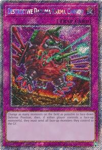 Destructive Daruma Karma Cannon (Platinum Secret Rare) #RA04-EN103