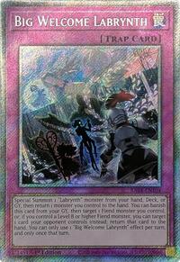 Big Welcome Labrynth (Platinum Secret Rare) #RA04-EN104