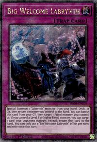 Big Welcome Labrynth (Quarter Century Secret Rare) #RA04-EN104