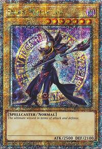 Dark Magician (8th Art) (Quarter Century Secret Rare) #RA04-EN106