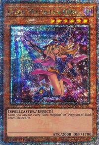 Dark Magician Girl (7th Art) (Quarter Century Secret Rare) #RA04-EN107