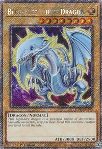 Blue-Eyes White Dragon (7th Art) (Platinum Secret Rare) #RA04-EN108