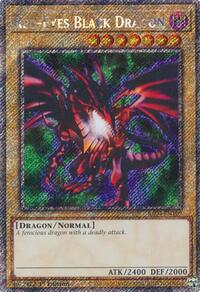 Red-Eyes Black Dragon (4th Art) (Platinum Secret Rare) #RA04-EN109