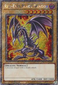 Red-Eyes Black Dragon (7th Art) (Platinum Secret Rare) #RA04-EN109