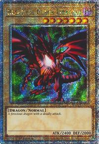 Red-Eyes Black Dragon (4th Art) (Quarter Century Secret Rare) #RA04-EN109