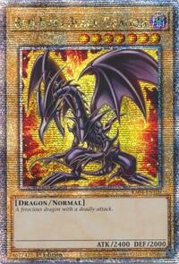 Red-Eyes Black Dragon (7th Art) (Quarter Century Secret Rare) #RA04-EN109