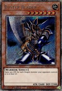 Buster Blader (Platinum Secret Rare) #RA04-EN115